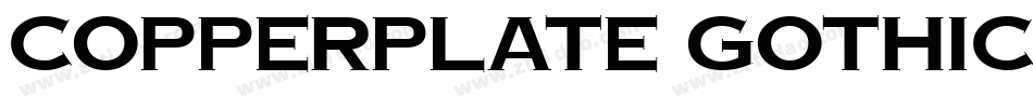 Copperplate Gothic Light字体转换